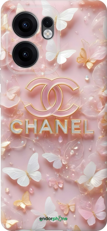 Силиконовый чехол Шанель для Oppo Reno13 F 5G / Reno13 F 4G - 6366u-3955 изображение 