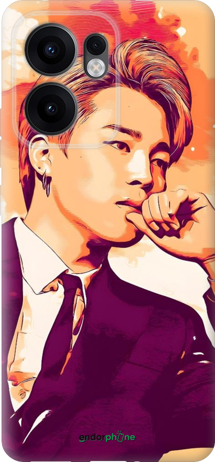 Силиконовый чехол Чимин для Oppo Reno13 F 5G / Reno13 F 4G - 6373u-3955 изображение 