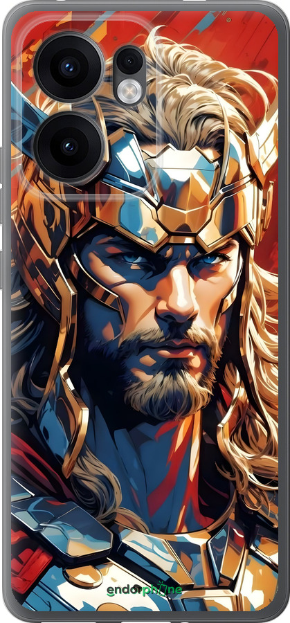 Силиконовый чехол Тор для Oppo Reno13 F 5G / Reno13 F 4G - 6384u-3955 изображение 