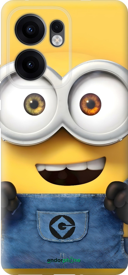 Силиконовый чехол Миньон для Oppo Reno13 F 5G / Reno13 F 4G - 6389u-3955 изображение 