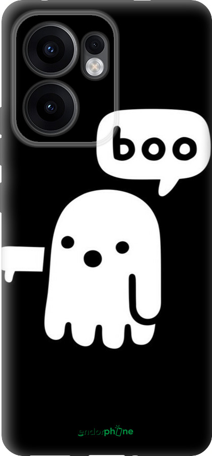Силиконовый чехол Призрак Неодобрения для Oppo Reno13 F 5G / Reno13 F 4G - 6431u-3955 изображение 