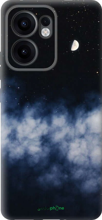 Силиконовый чехол Ночное небо для Oppo Reno13 F 5G / Reno13 F 4G - 6450u-3955 изображение 