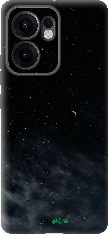 Силиконовый чехол Ночное небо для Oppo Reno13 F 5G / Reno13 F 4G - 6451u-3955 изображение 