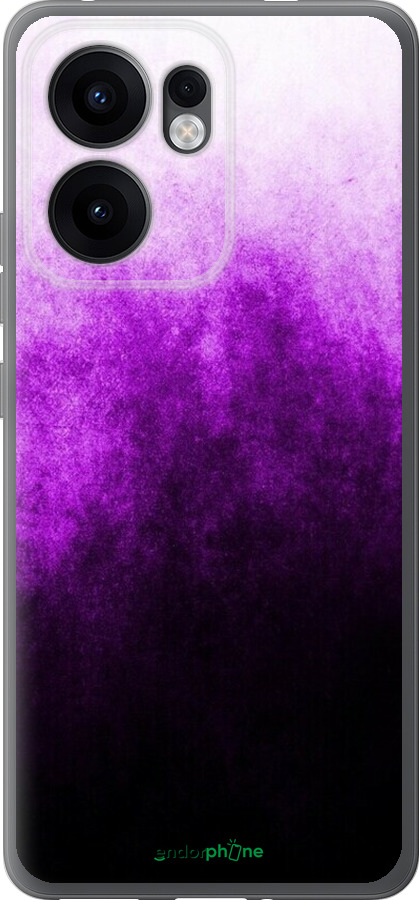 Силиконовый чехол Абстрактная композиция в фиолетовых тонах для Oppo Reno13 F 5G / Reno13 F 4G - 6478u-3955 изображение 