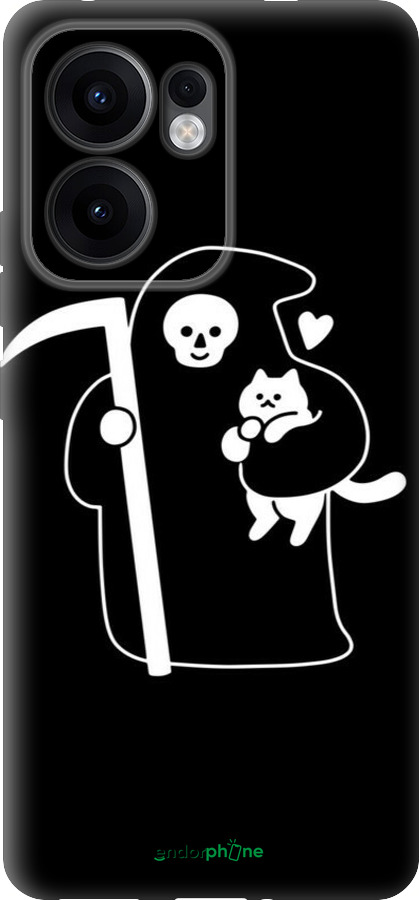 Силиконовый чехол С изображением Кошек для Oppo Reno13 F 5G / Reno13 F 4G - 6485u-3955 изображение 