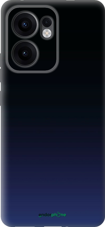 Силіконовий чехол Градієнт у темно-синьому стилі для Oppo Reno13 F 5G / Reno13 F 4G - 6542u-3955 изображение 