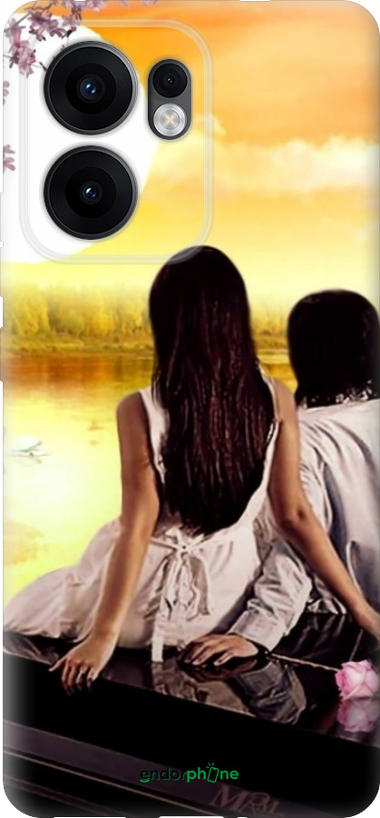 Силиконовый чехол Sunset для Oppo Reno13 F 5G / Reno13 F 4G - 6607u-3955 изображение 