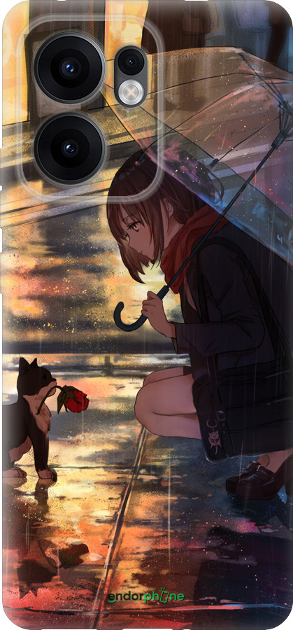 Силиконовый чехол Anime для Oppo Reno13 F 5G / Reno13 F 4G - 6609u-3955 изображение 