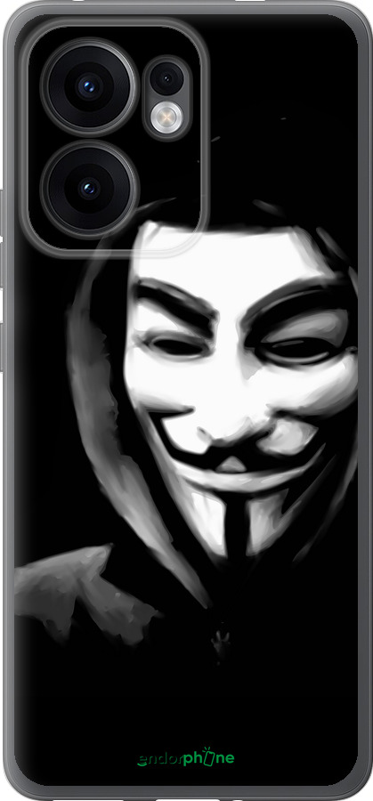 Силіконовий чехол Анонімус для Oppo Reno13 F 5G / Reno13 F 4G - 832u-3955 изображение 
