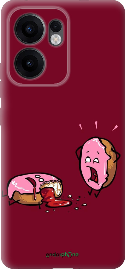 Силиконовый чехол Печенье для Oppo Reno13 F 5G / Reno13 F 4G - 911u-3955 изображение 