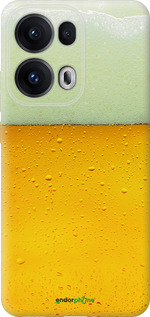 Силиконовый чехол Пиво для Oppo Reno13 Pro - 1145u-3943 изображение 