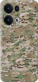 Силиконовый чехол Камуфляж v5 для Oppo Reno13 Pro - 1201u-3943 изображение 