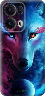 Силиконовый чехол Арт-волк для Oppo Reno13 Pro - 3999u-3943 изображение 