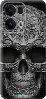 Силиконовый чехол skull-ornament для Oppo Reno13 Pro - 4101u-3943 изображение 