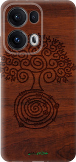 Силиконовый чехол Узор дерева для Oppo Reno13 Pro - 4119u-3943 изображение 