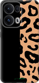 Силиконовый чехол Пятна леопарда для Oppo Reno13 Pro - 4269u-3943 изображение 