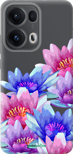 Силіконовий чехол Лотос для Oppo Reno13 Pro - 4862u-3943 изображение 