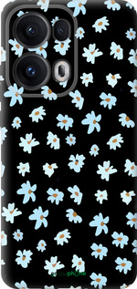 Силиконовый чехол Цветочный для Oppo Reno13 Pro - 4900u-3943 изображение 