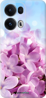 Силиконовый чехол Сирень для Oppo Reno13 Pro - 527u-3943 изображение 