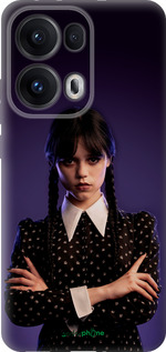 Силіконовий чехол Wednesday v3 для Oppo Reno13 Pro - 5517u-3943 изображение 