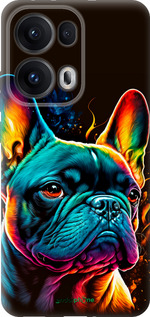 Силиконовый чехол Яркий бульдог для Oppo Reno13 Pro - 5547u-3943 изображение 