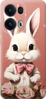 Силиконовый чехол Зайчик для Oppo Reno13 Pro - 5669u-3943 изображение 