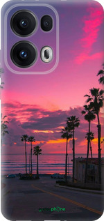 Силіконовий чехол Пальми для Oppo Reno13 Pro - 5873u-3943 изображение 