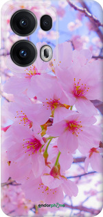 Силиконовый чехол Сакура для Oppo Reno13 Pro - 6029u-3943 изображение 