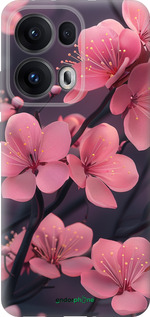 Силіконовий чохол 'Пурпурова сакура' для Oppo Reno13 Pro зображення 4