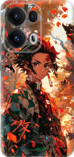 Силиконовый чехол Tanjiro для Oppo Reno13 Pro - 6130u-3943 изображение 