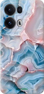 Силиконовый чехол Мрамор для Oppo Reno13 Pro - 6306u-3943 изображение 