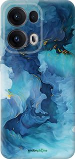 Силіконовий чехол Акварель для Oppo Reno13 Pro - 6320u-3943 изображение 