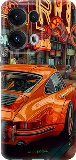 Силиконовый чехол Порше для Oppo Reno13 Pro - 6334u-3943 изображение 