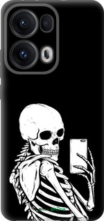 Силиконовый чехол Скелет делает Selfie для Oppo Reno13 Pro - 6535u-3943 изображение 