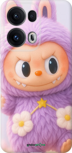 Силиконовый чехол Лабубу для Oppo Reno13 Pro - 6708u-3943 изображение 