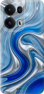 Силиконовый чехол Liquid Chrome для Oppo Reno13 Pro - 6781u-3943 изображение 