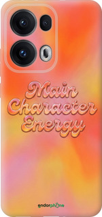 Силиконовый чехол Aura Gradient Main Character Energy Aesthetic Y2K для Oppo Reno13 Pro - 6783u-3943 изображение 