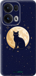 Силиконовый чехол Cute Cat Celestial/Witchy для Oppo Reno13 Pro - 6787u-3943 изображение 