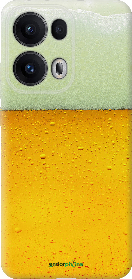 Силиконовый чехол Пиво для Oppo Reno13 Pro - 1145u-3943 изображение 