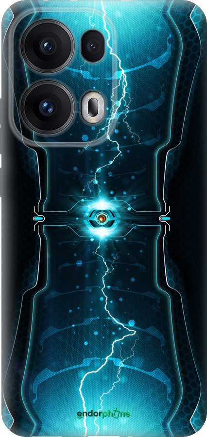 Силіконовий чехол Блискавки в циліндрі для Oppo Reno13 Pro - 120u-3943 изображение 