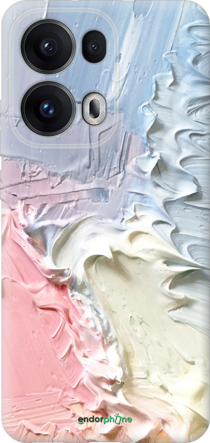 Силиконовый чехол Пастель v1 для Oppo Reno13 Pro - 3981u-3943 изображение 