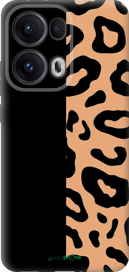 Силиконовый чехол Пятна леопарда для Oppo Reno13 Pro - 4269u-3943 изображение 
