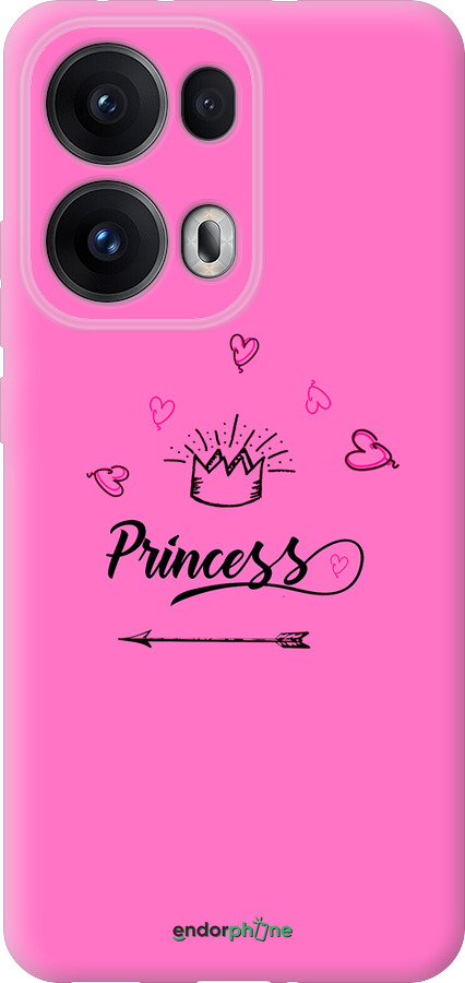 Силиконовый чехол Princess для Oppo Reno13 Pro - 4361u-3943 изображение 