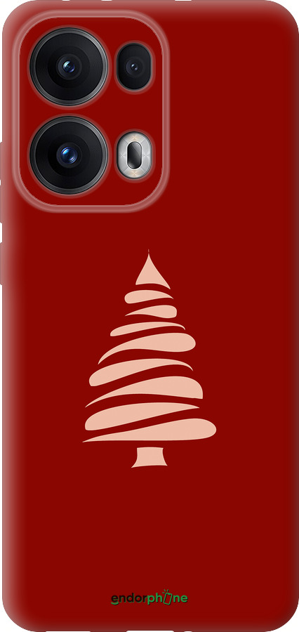 Силиконовый чехол Новогодний 15 для Oppo Reno13 Pro - 4628u-3943 изображение 