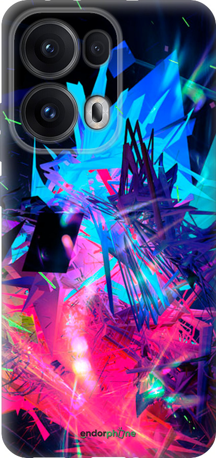 Силиконовый чехол Абстрактный чехол для Oppo Reno13 Pro - 4681u-3943 изображение 