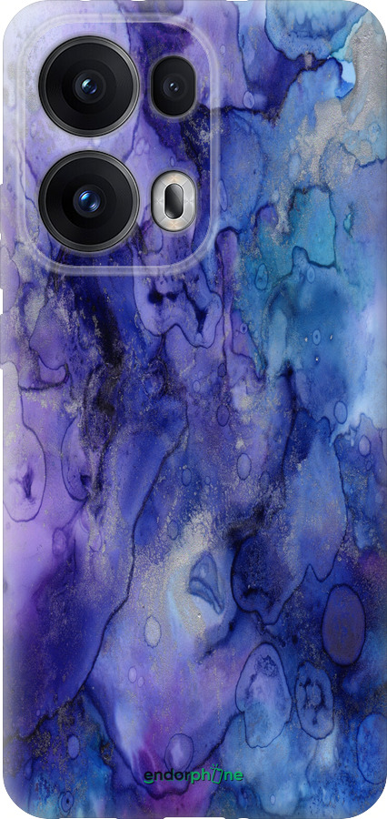 Силиконовый чехол Мрамор 7 для Oppo Reno13 Pro - 4802u-3943 изображение 