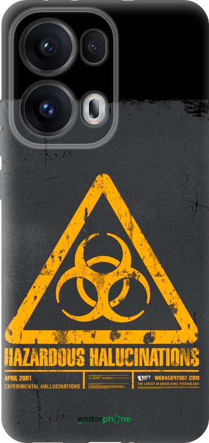 Силиконовый чехол biohazard 28 для Oppo Reno13 Pro - 4846u-3943 изображение 