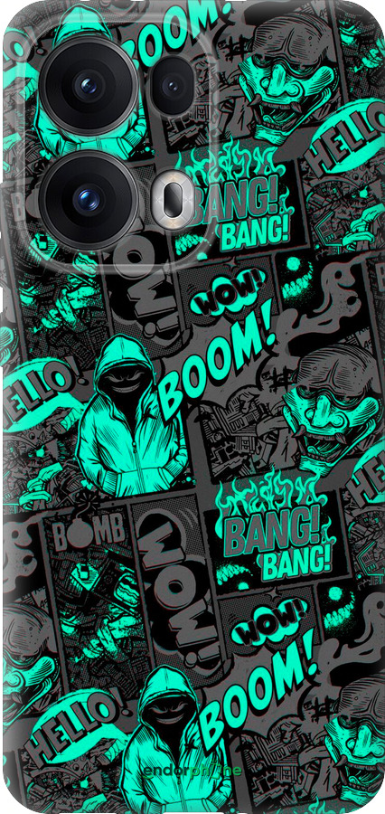 Силиконовый чехол № 5331 для Oppo Reno13 Pro - 5331u-3943 изображение 