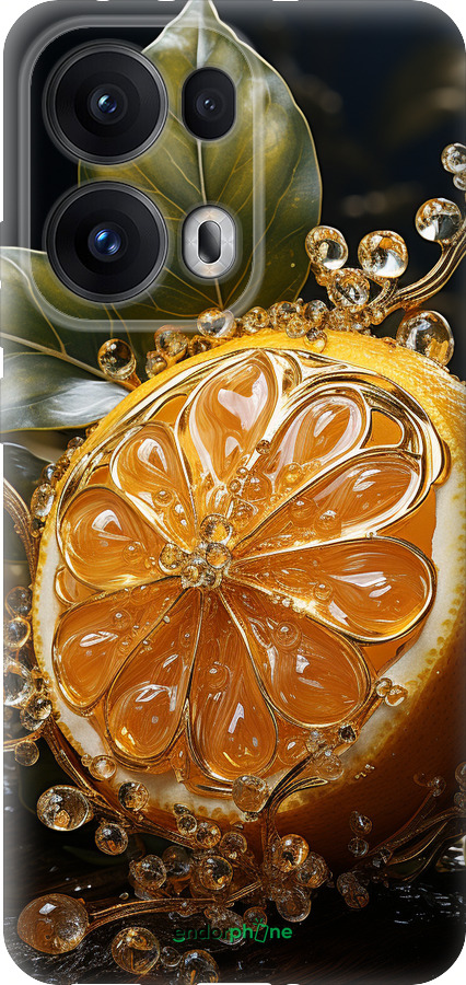 Силиконовый чехол Лимон для Oppo Reno13 Pro - 5647u-3943 изображение 