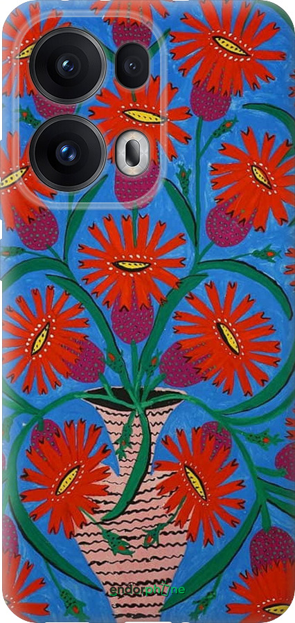 Силиконовый чехол Примаченко для Oppo Reno13 Pro - 5909u-3943 изображение 